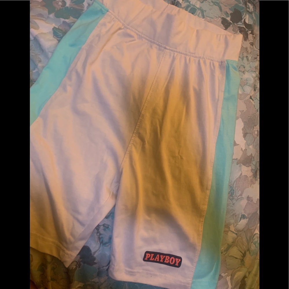 Playboy biker shorts